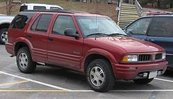 Oldsmobile Bravada (1996–1998)