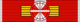 Gran Decorazione d'Onore in Oro con Fascia dell'Ordine al Merito della Repubblica Austriaca - nastrino per uniforme ordinaria