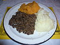 Haggis con rutabaga e patate