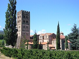 The Saint-Michel-de-Cuxa Abbey, in Codalet