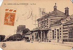 CONFLANS-SAINTE-HONORINE - La gare