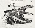  « Jeune Groom qui n'a pas la force », Les petits bonheurs de l'équitation n° 7 (Aubert éditeur, 1842)
