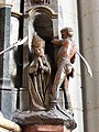 Martiri del sant, al cor de la Catedral d'Amiens (segle xiv)