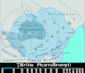 Анімація зі змінами румунських кордонів між 1859-2010 рр.