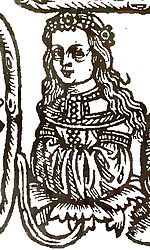 A(z) Jagelló Anna lengyel királyi hercegnő lap bélyegképe