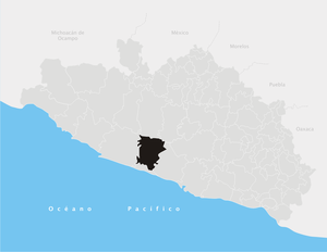 Municipality o Atoyac de Álvarez in Guerrero