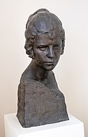 Lillemor, busto da terceira esposa de Axel Ebbe