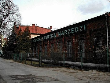 Former factory building ca 2009