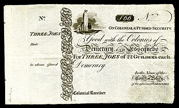 Banknotes of Demerary and Essequibo