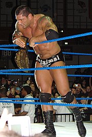 Batista als World Heavyweight Champion