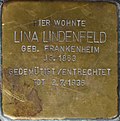 Braunschweig Kohlmarkt 12 Stolperstein Lina Lindenfeld