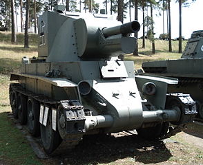 БТ-42 в экспозиции Танкового музея Паролы