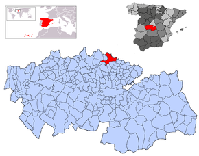 Poziția localității Casarrubios del Monte