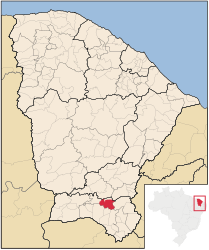 Caririaçu – Mappa