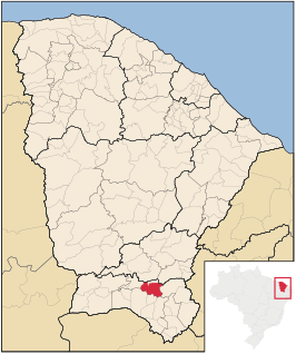 Kaart van Caririaçu