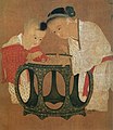 Children Playing in an Autumn Courtyard, 12th century AD, Song Dynasty.