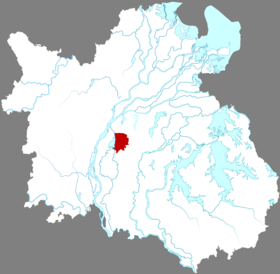 Localisation de Qīngyúnpǔ qū