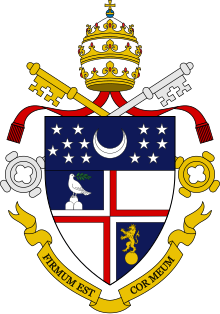 Coat of arms of Pontifical North American College.svg