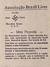 Com o lema "Deus, pátria e família", nazistas gaúchos pedem a Oswaldo Aranha a proibição da entrada de judeus no Brasil, 1938