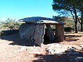 Dolmen de la Creu d'en Cobertella.