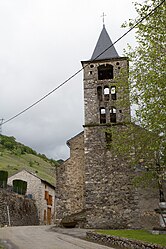 The church in Caussou