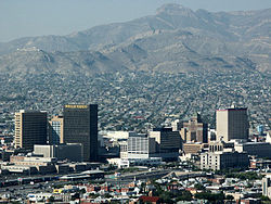 Skyline of El Paso