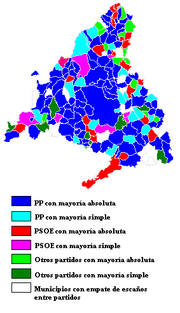 Miniatura para Elecciones municipales de 2007 en la Comunidad de Madrid