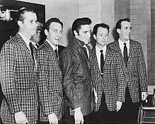 Photo of Elvis and the Jordanaires