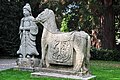 Wächter mit Pferd Ming-Dynastie, 15. Jh. Südchina
