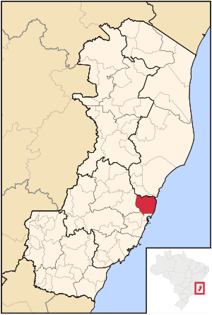 Localização da Serra