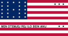 Flag of Bikini atols