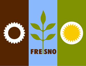 Flag of Fresno, California. SVG Image created ...