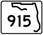 State Road 915 signo