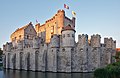 Wasserburg Gravensteen, Gent, Belgien