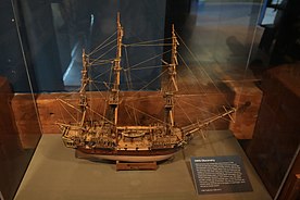 HMS Discovery (1789) Model in the Vancouver Maritime Museum