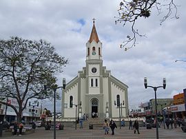Catedral de São José dos Pinhais, localizada no centro da cidade