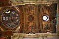 Ceiling of the altar and dome.