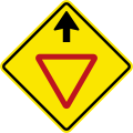 W29 Give way ahead