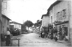 Jardin, le village de Bérardier en 1912