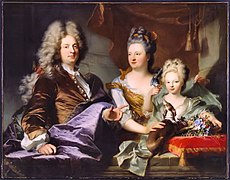 Hyacinthe Rigaud: Jean Le Juge und seine Familie, 1699