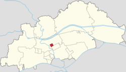 Location in Beichen District