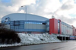 Die KV Arena in Karlsbad