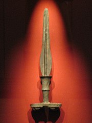 Korean Bronze Age sword. Seoul, National Museum of Korea Korea-Neolithic.age-Sword-00.jpg