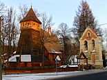 Aziz Başmelek Kilisesi, Binarowa, 1500 dolayları