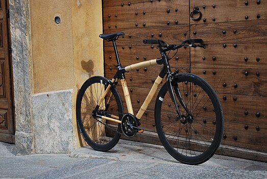 Бицикл из бамбуса