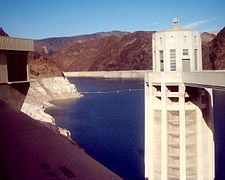 Lake Mead provides water for cities in Arizona, California, and Nevada