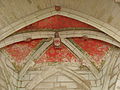 Le Faouët (Morbihan) : chapelle Sainte-Barbe, la voûte de l'abside.