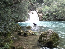 Cascada de la ressorgéncia de Lairon, Las Matèlas