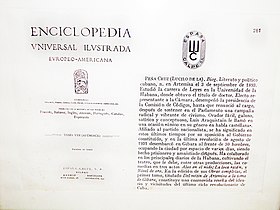 Enciclopedia Universal Ilustrada, Europeo Americana, Tomo VIII (Apéndice). Espasa Calpe. p. 281 «Resumen biográfico de Lucilo de la Peña». ISBN 9788423945788.