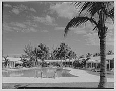 La piscine du Lyford Cay Club.